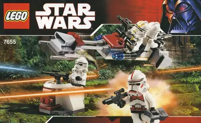 LEGO Star Wars 7655 Clone Troopers Battle Pack set