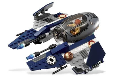 LEGO Star Wars 7661 Jedi Starfighter with Hyperdrive Booster Ring set, image 4