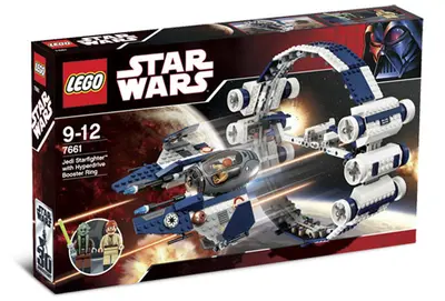 LEGO Star Wars 7661 Jedi Starfighter with Hyperdrive Booster Ring set, image 3