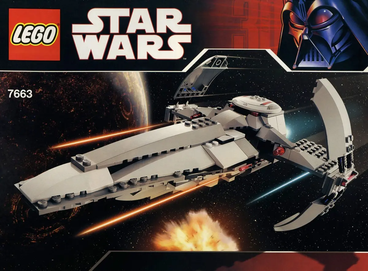 LEGO Star Wars 7663 Sith Infiltrator set