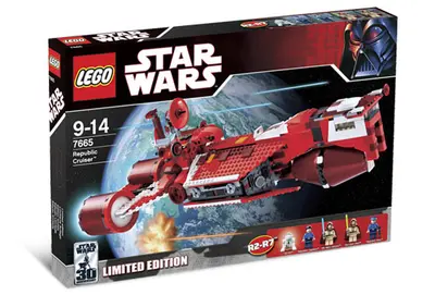 LEGO Star Wars 7665 Republic Cruiser set, image 3