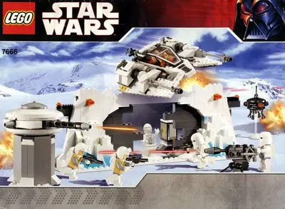 LEGO Star Wars 7666 Hoth Rebel Base set