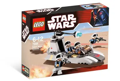 LEGO Star Wars 7668 Rebel Scout Speeder set, image 3