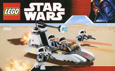 LEGO Star Wars 7668 Rebel Scout Speeder set