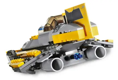 LEGO Star Wars 7669 Anakin's Jedi Starfighter set, image 4