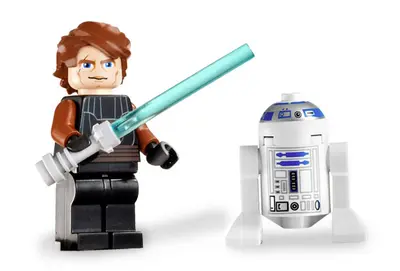 LEGO Star Wars 7669 Anakin's Jedi Starfighter set, image 5
