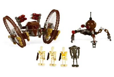 LEGO Star Wars 7670 Hailfire Droid & Spider Droid set, image 2
