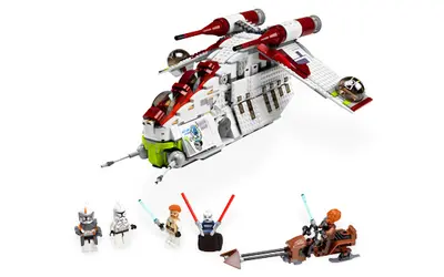 LEGO Star Wars 7676 Republic Attack Gunship set, image 2