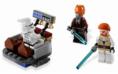 LEGO Star Wars 7676 Republic Attack Gunship set, image 4