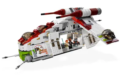 LEGO Star Wars 7676 Republic Attack Gunship set, image 5