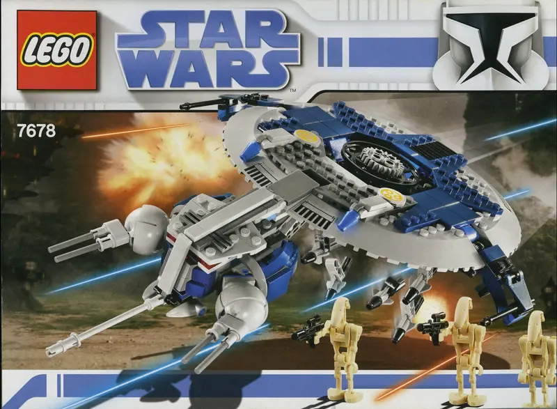 LEGO Star Wars 7678 Droid Gunship set