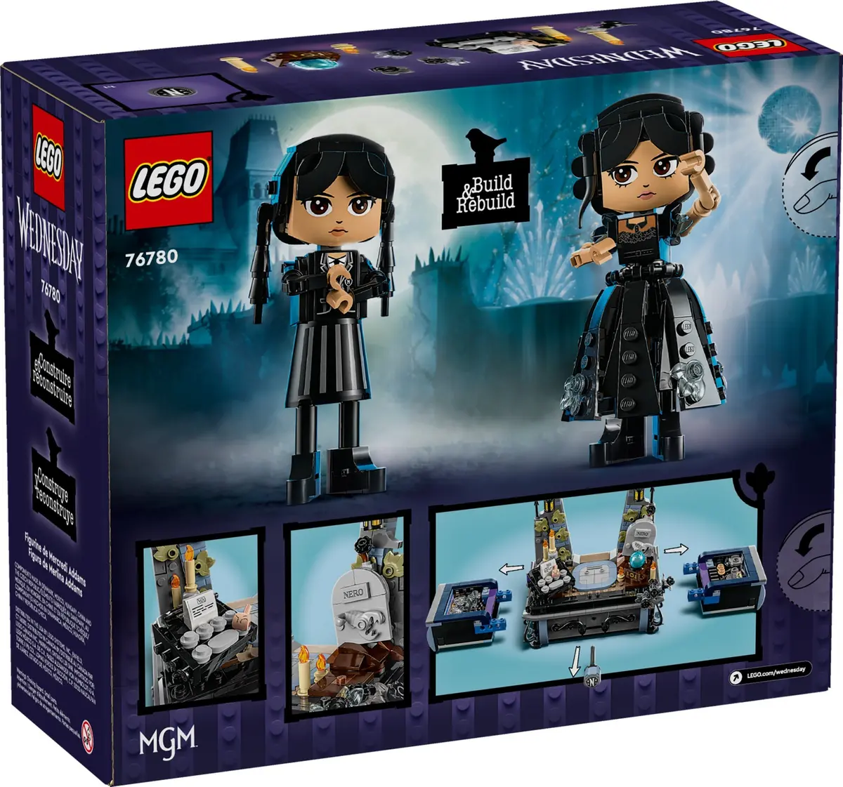 LEGO Wednesday 76780 Wednesday Addams Figure set, image 2