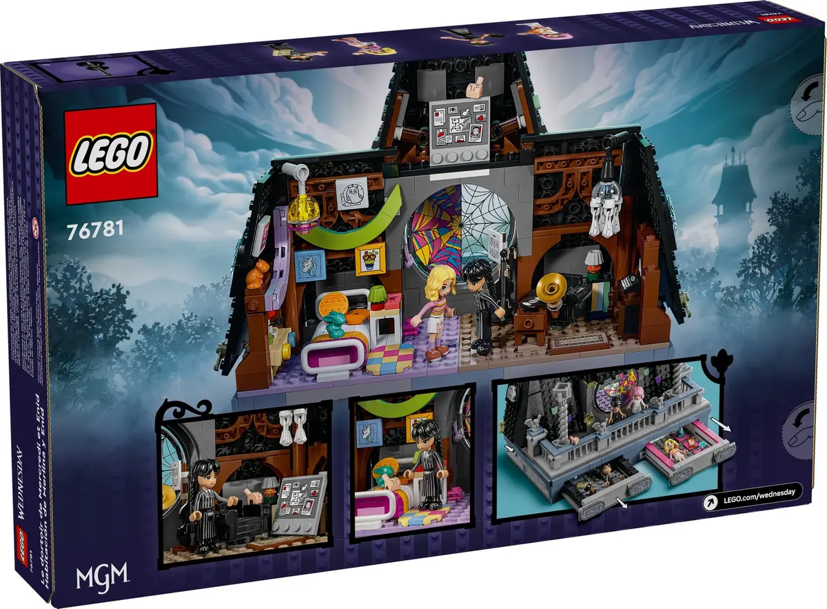 LEGO Wednesday 76781 Wednesday & Enid's Dorm Room set, image 2