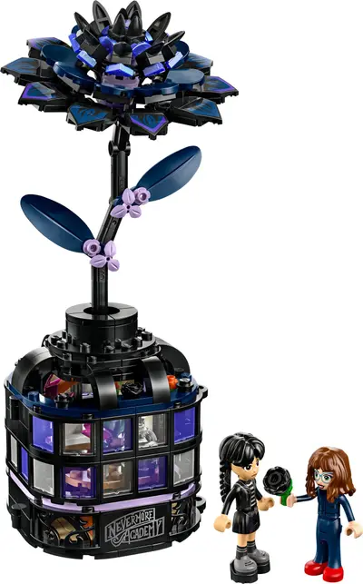 LEGO Wednesday 76784 Black Dahlia Flower set