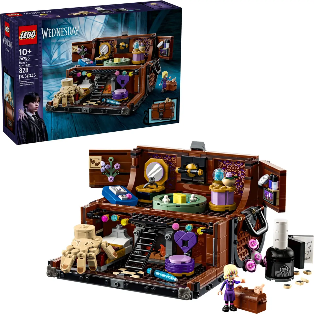 LEGO Wednesday 76785 Thing's Apartment set, image 3