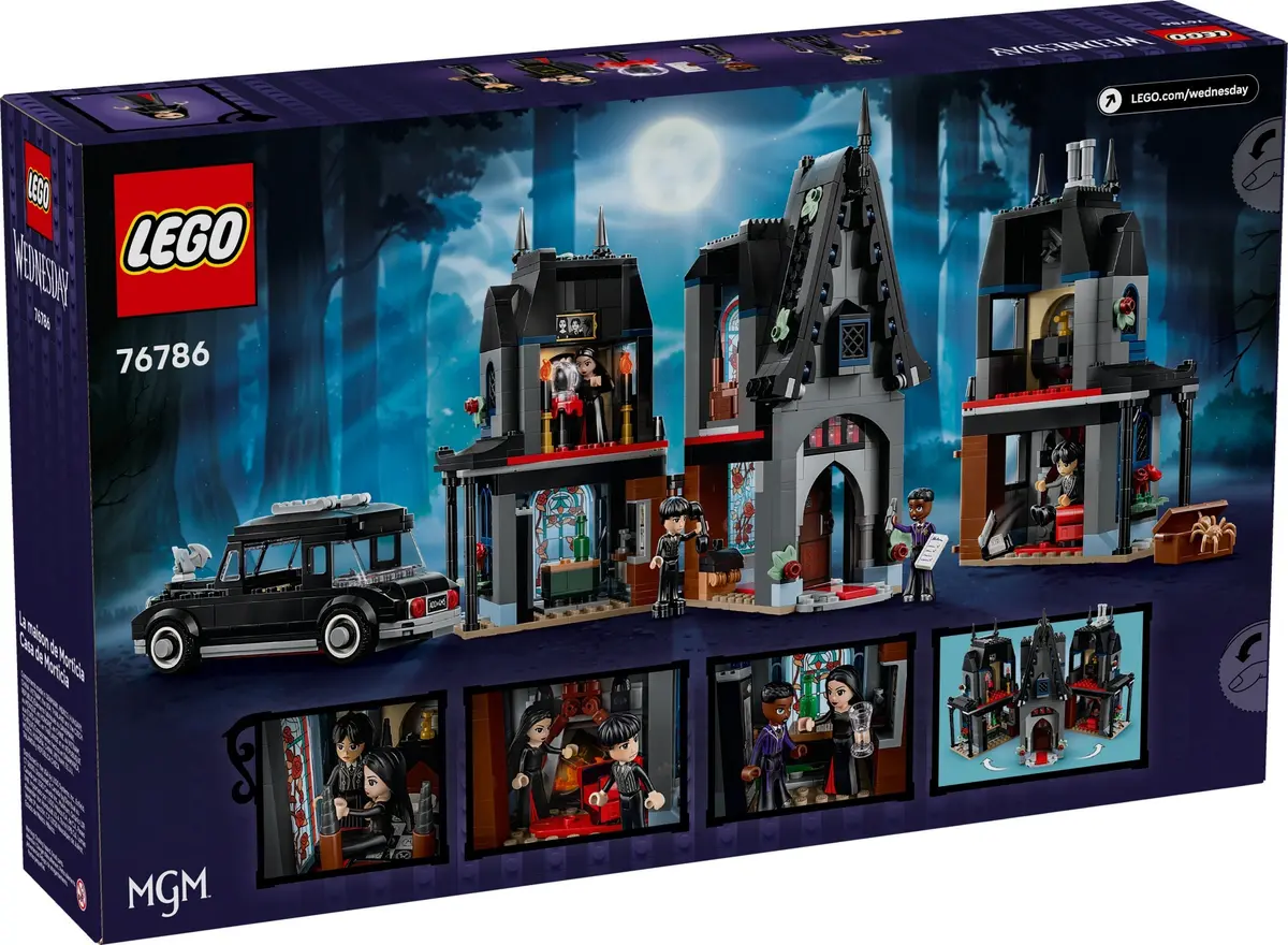 LEGO Wednesday 76786 Morticia's Cottage set, image 2