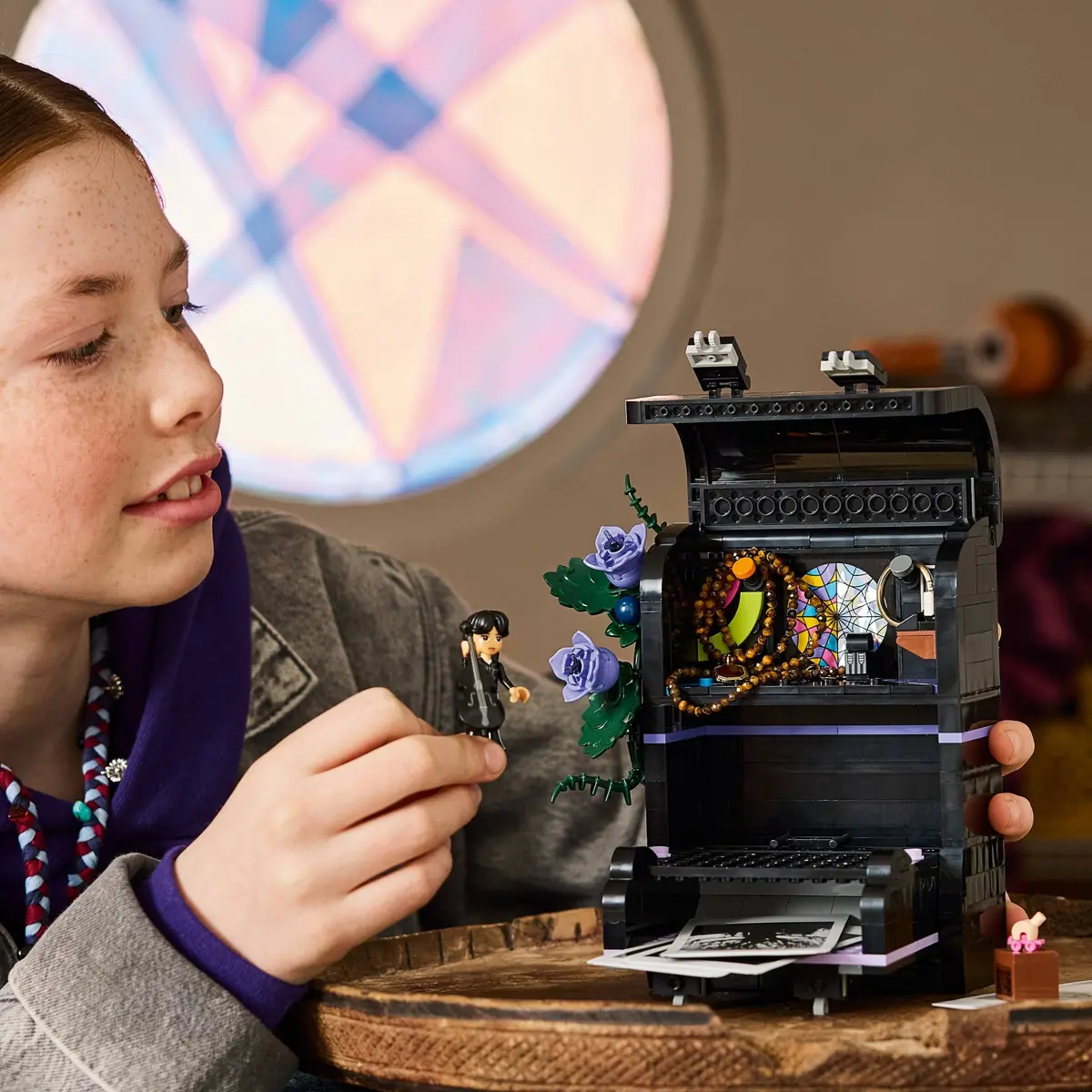 LEGO Wednesday 76787 Wednesday Backpack set, image 9