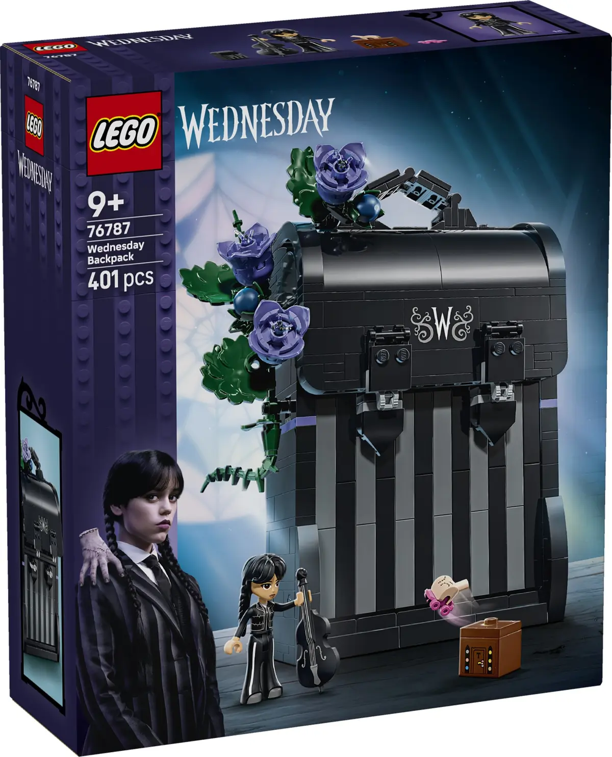 LEGO Wednesday 76787 Wednesday Backpack set, image 2