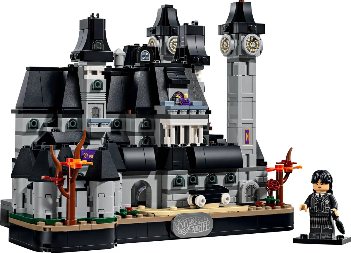 LEGO Wednesday 76788 Nevermore Academy set