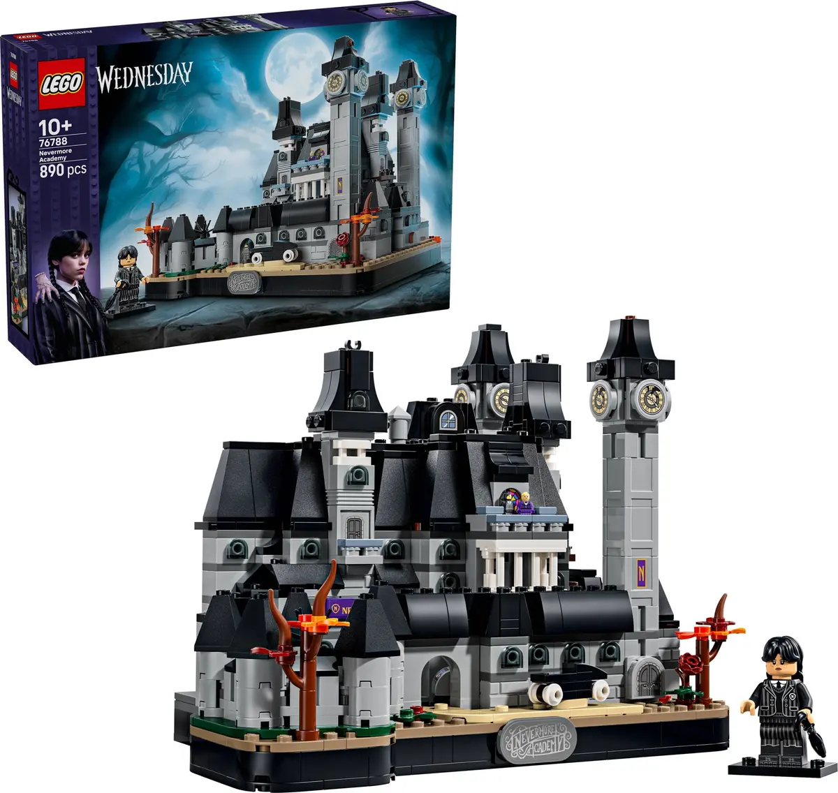LEGO Wednesday 76788 Nevermore Academy set, image 4