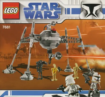 LEGO Star Wars 7681 Separatist Spider Droid set