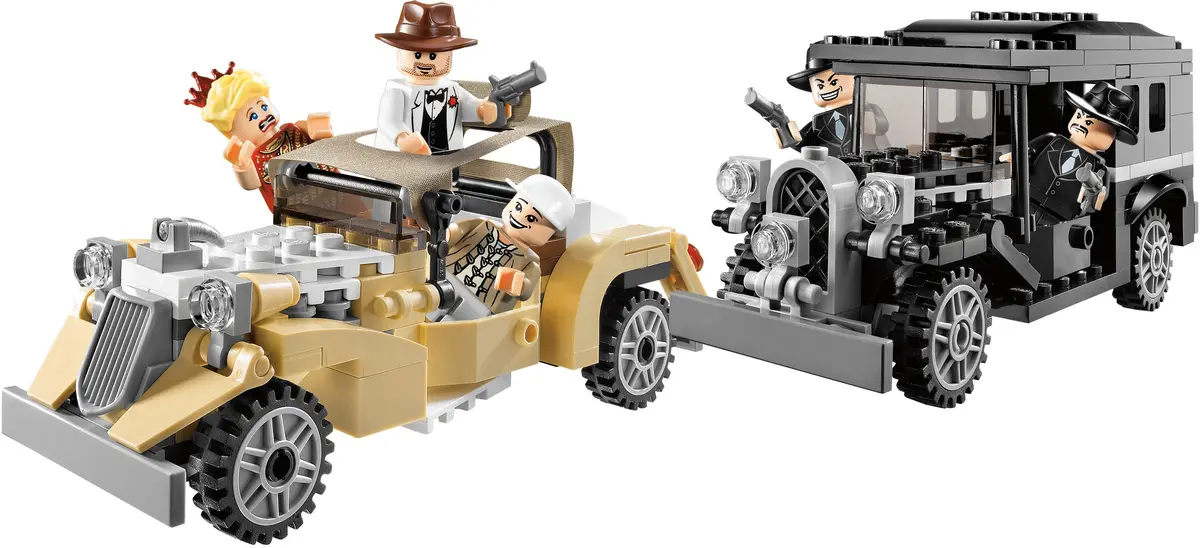 LEGO Indiana Jones 7682 Shanghai Chase set