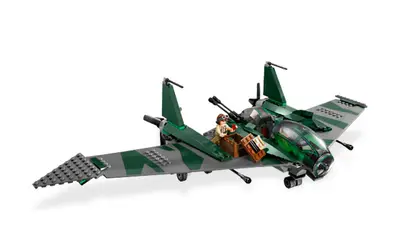 LEGO Indiana Jones 7683 Fight on the Flying Wing set, image 4