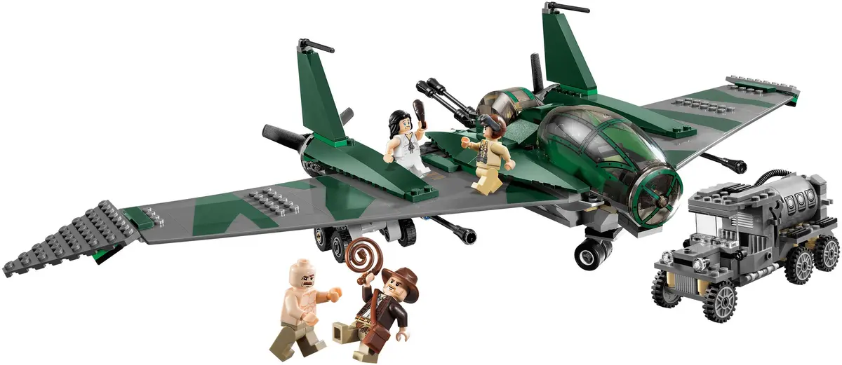 LEGO Indiana Jones 7683 Fight on the Flying Wing set