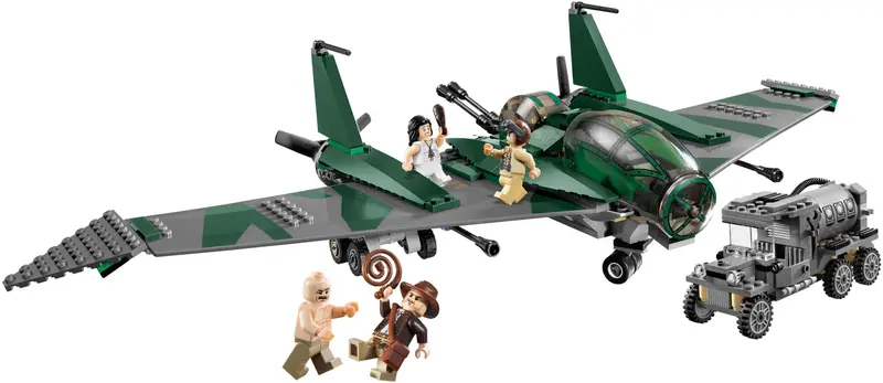 LEGO Indiana Jones 7683 Fight on the Flying Wing set