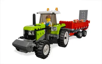 LEGO City 7684 Pig Farm & Tractor set, image 6