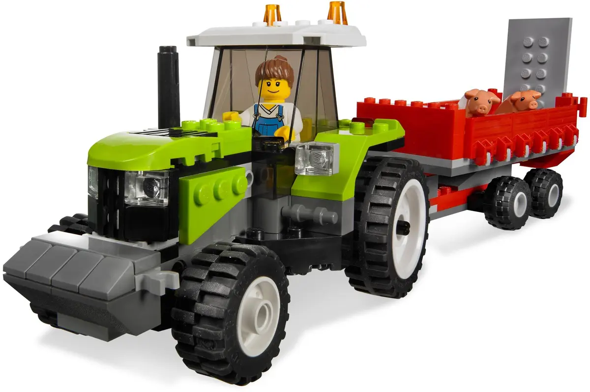 LEGO City 7684 Pig Farm & Tractor set, image 10