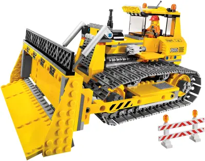 LEGO City 7685 Dozer set
