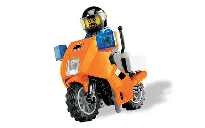 LEGO City 7686 Helicopter Transporter set, image 5