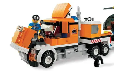 LEGO City 7686 Helicopter Transporter set, image 8