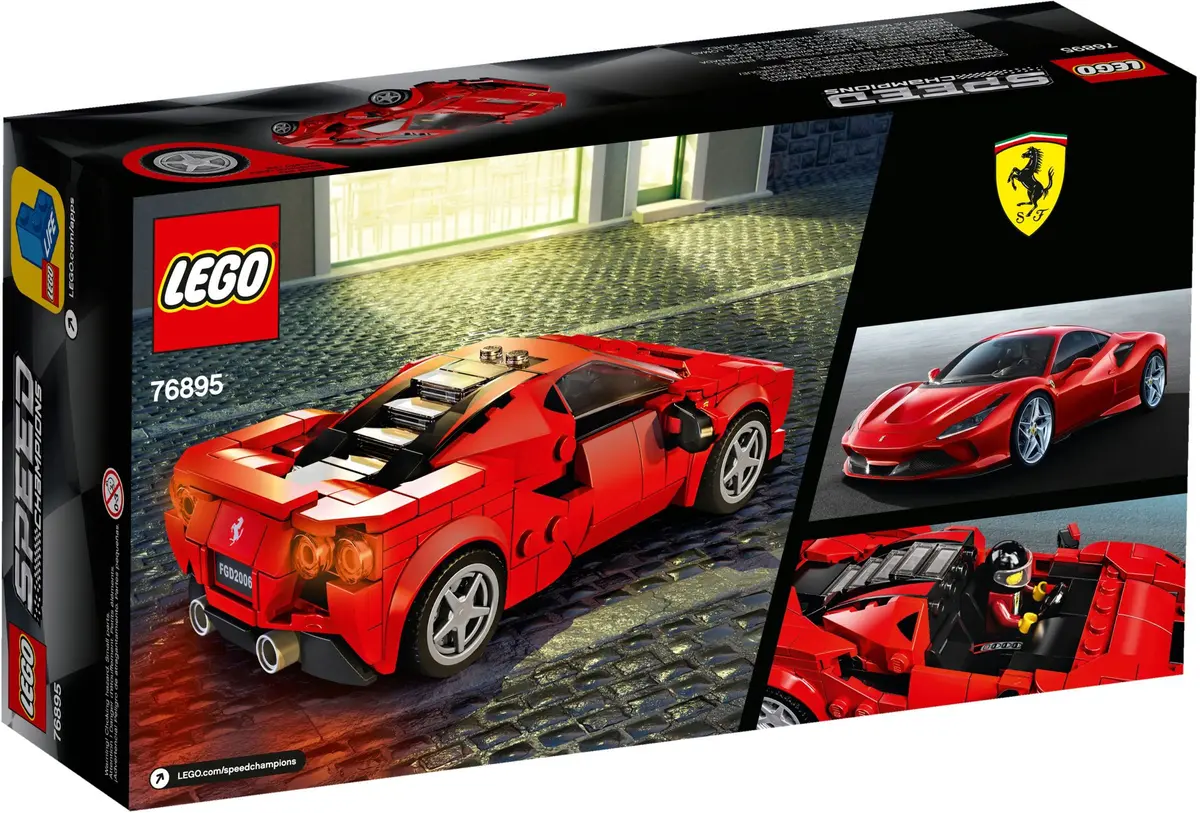 LEGO Speed Champions 76895 Ferrari F8 Tributo set, image 5