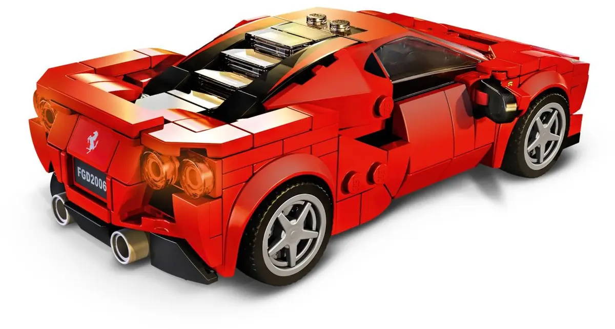 LEGO Speed Champions 76895 Ferrari F8 Tributo set, image 4