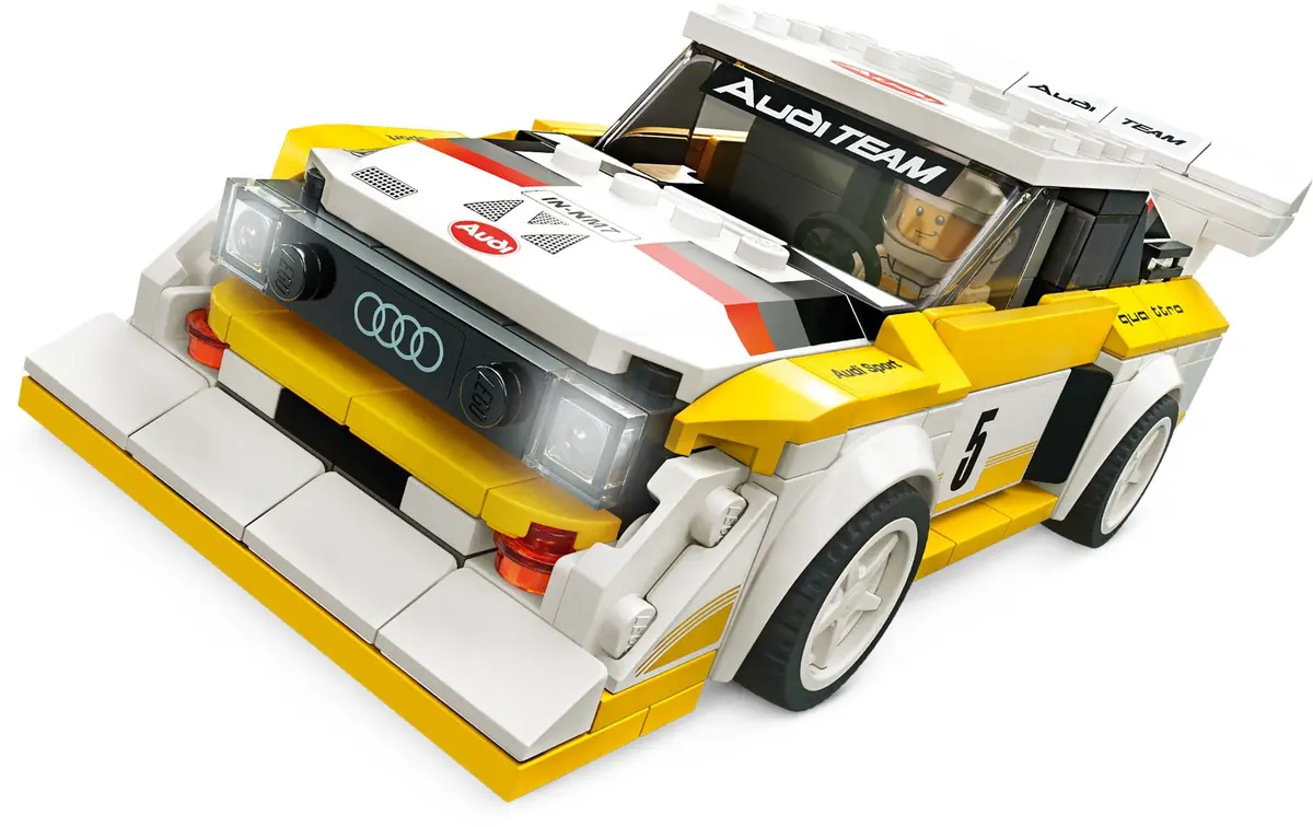 LEGO Speed Champions 76897 1985 Audi Sport quattro S1 set, image 3