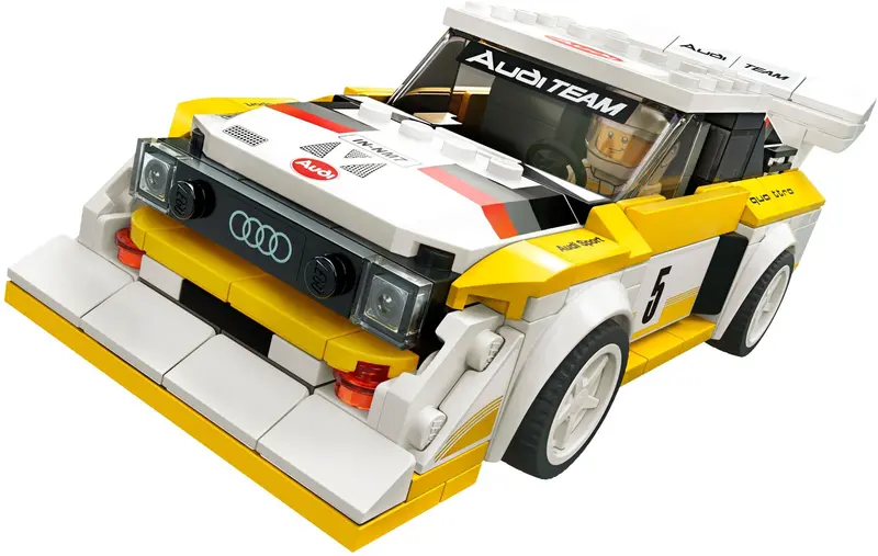 LEGO Speed Champions 76897 1985 Audi Sport quattro S1 set