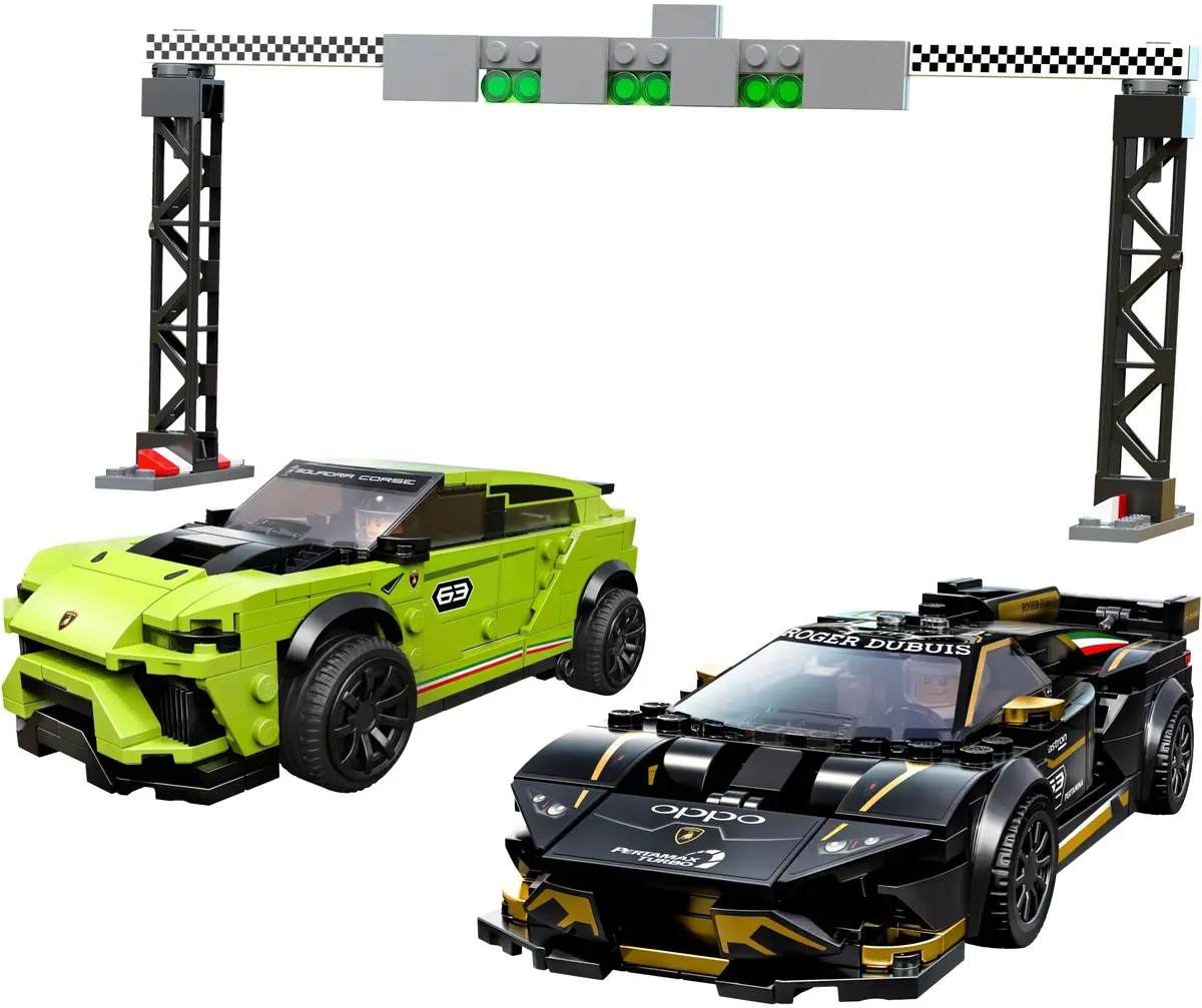 LEGO Speed Champions 76899 Lamborghini Urus ST-X & Huracán Super Trofeo EVO set