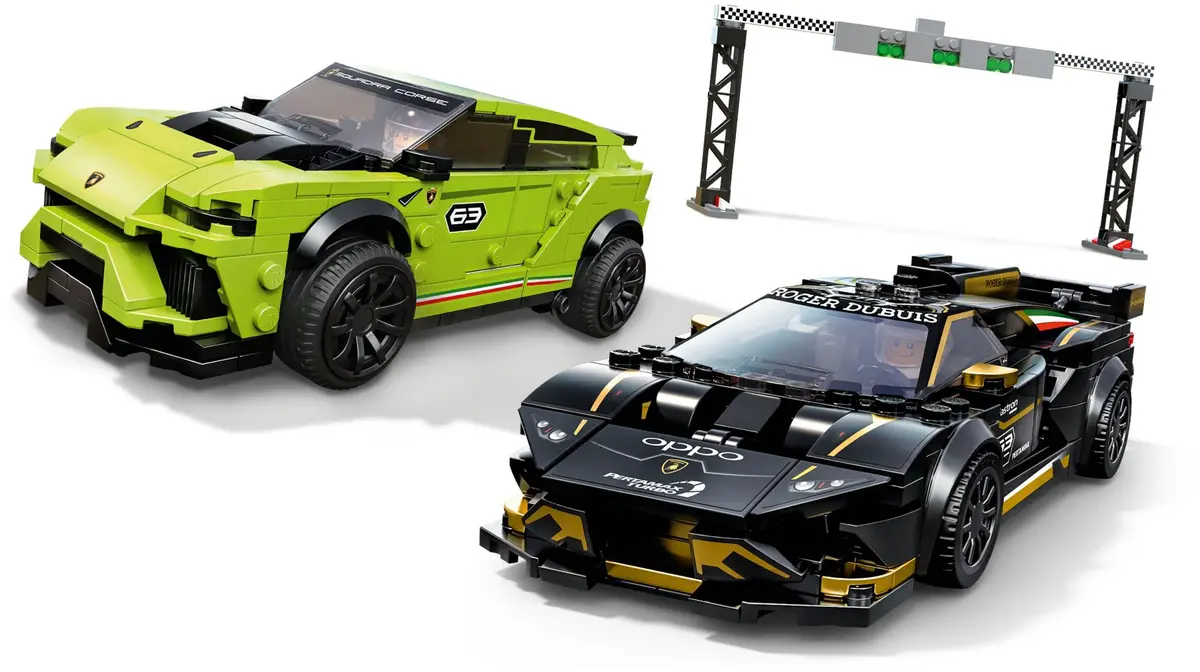 LEGO Speed Champions 76899 Lamborghini Urus ST-X & Huracán Super Trofeo EVO set, image 3