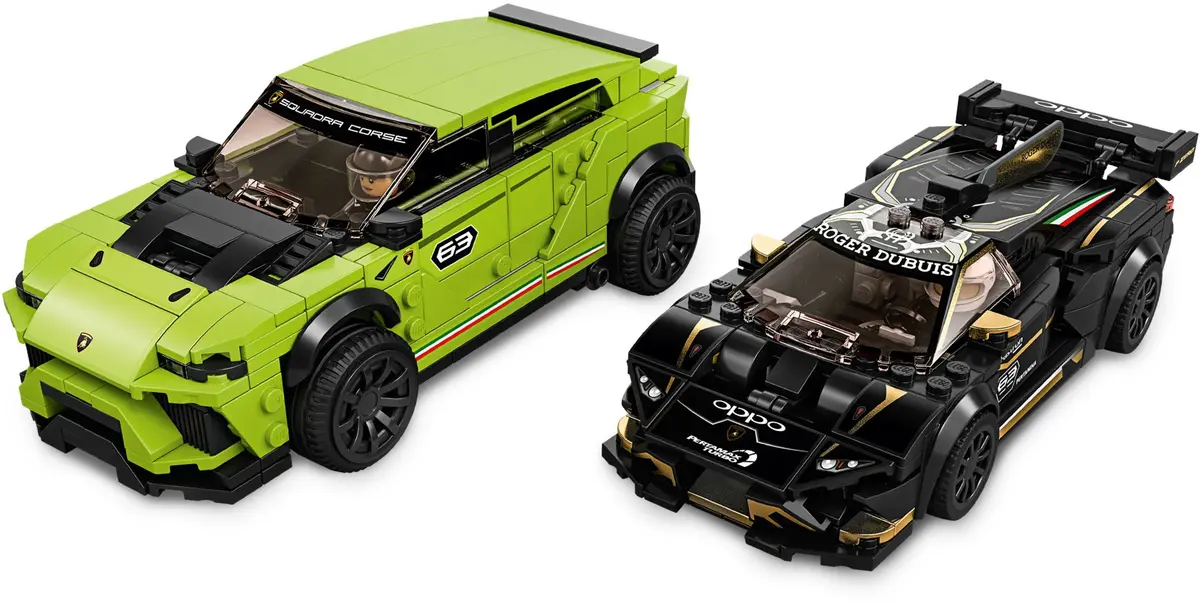LEGO Speed Champions 76899 Lamborghini Urus ST-X & Huracán Super Trofeo EVO set, image 7