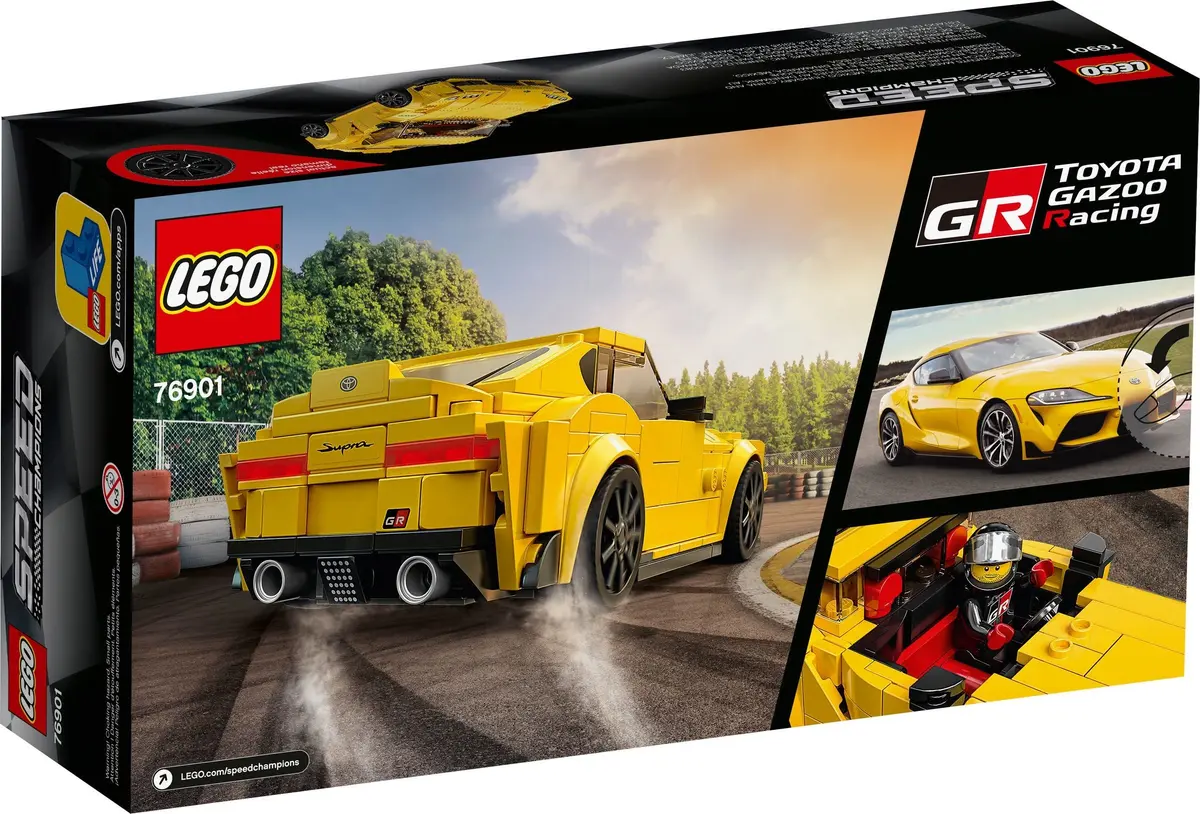 LEGO Speed Champions 76901 Toyota GR Supra set, image 7