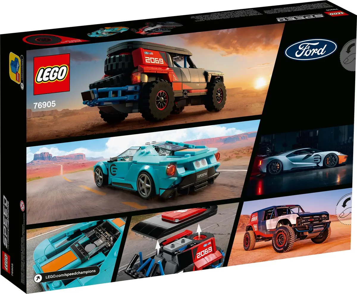 LEGO Speed Champions 76905 Ford GT Heritage Edition and Bronco R set, image 11
