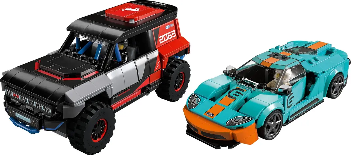LEGO Speed Champions 76905 Ford GT Heritage Edition and Bronco R set, image 6