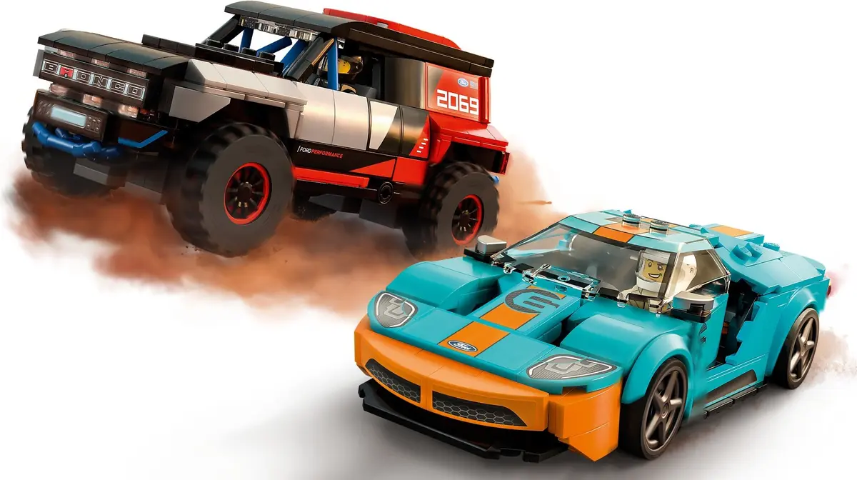LEGO Speed Champions 76905 Ford GT Heritage Edition and Bronco R set, image 5