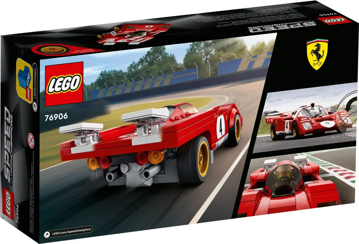 LEGO Speed Champions 76906 1970 Ferrari 512 M set, image 5