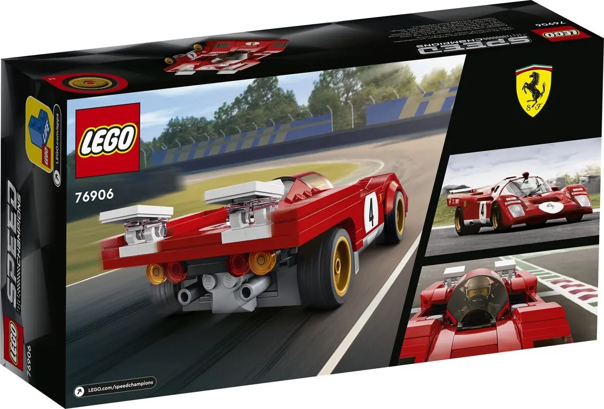 LEGO Speed Champions 76906 1970 Ferrari 512 M set, image 3