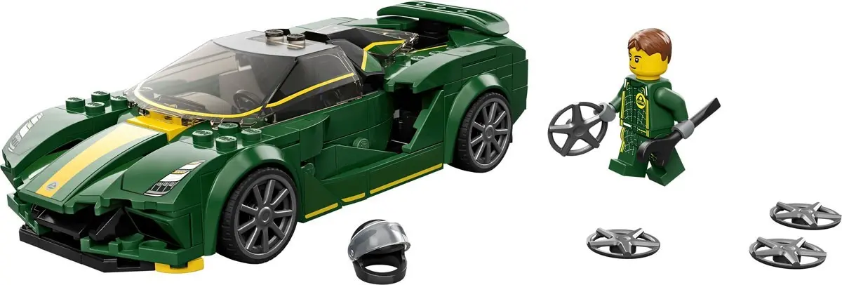 LEGO Speed Champions 76907 Lotus Evija set, image 2