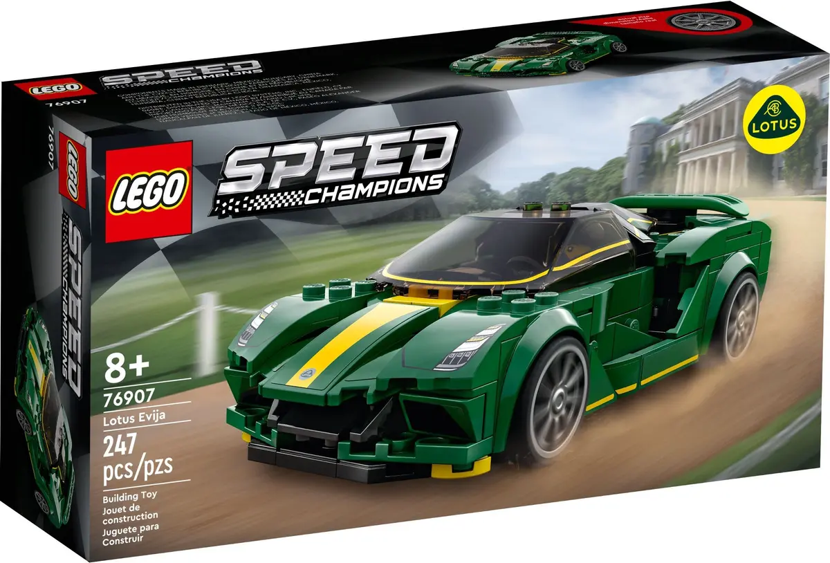 LEGO Speed Champions 76907 Lotus Evija set, image 4