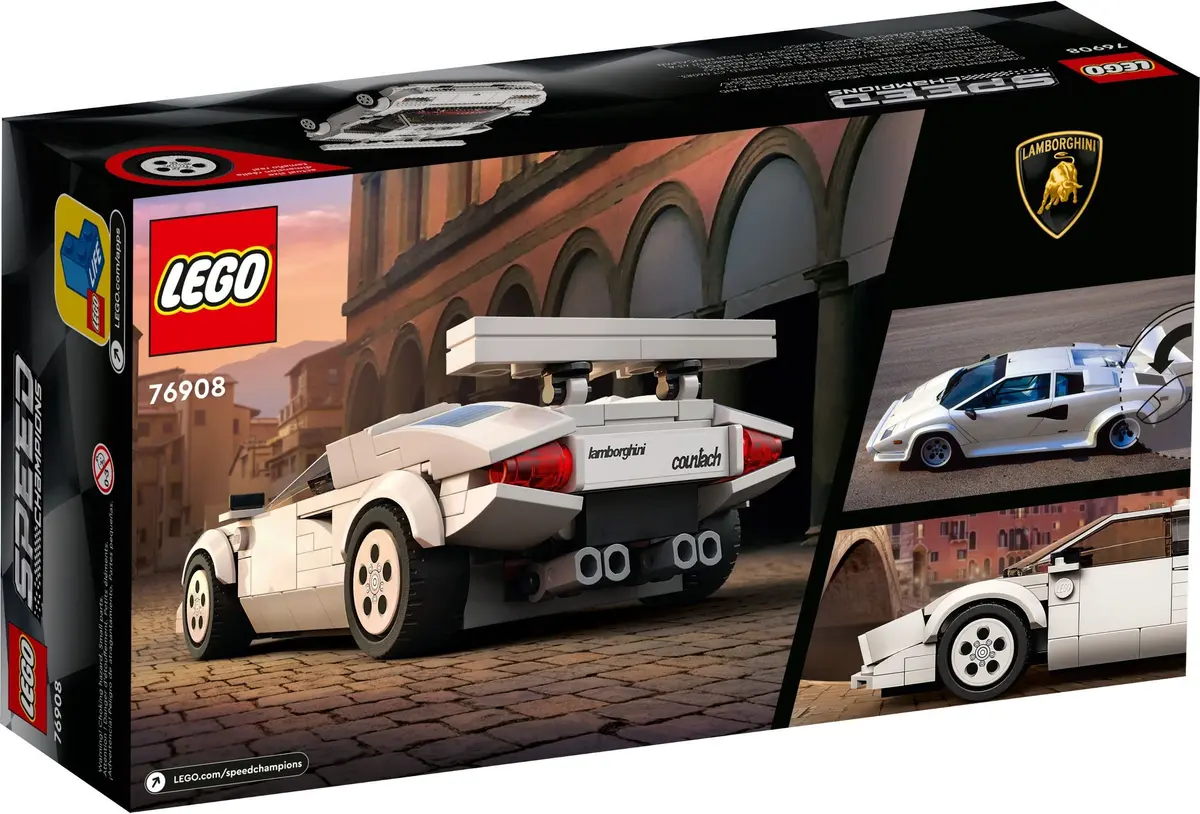 LEGO Speed Champions 76908 Lamborghini Countach set, image 5